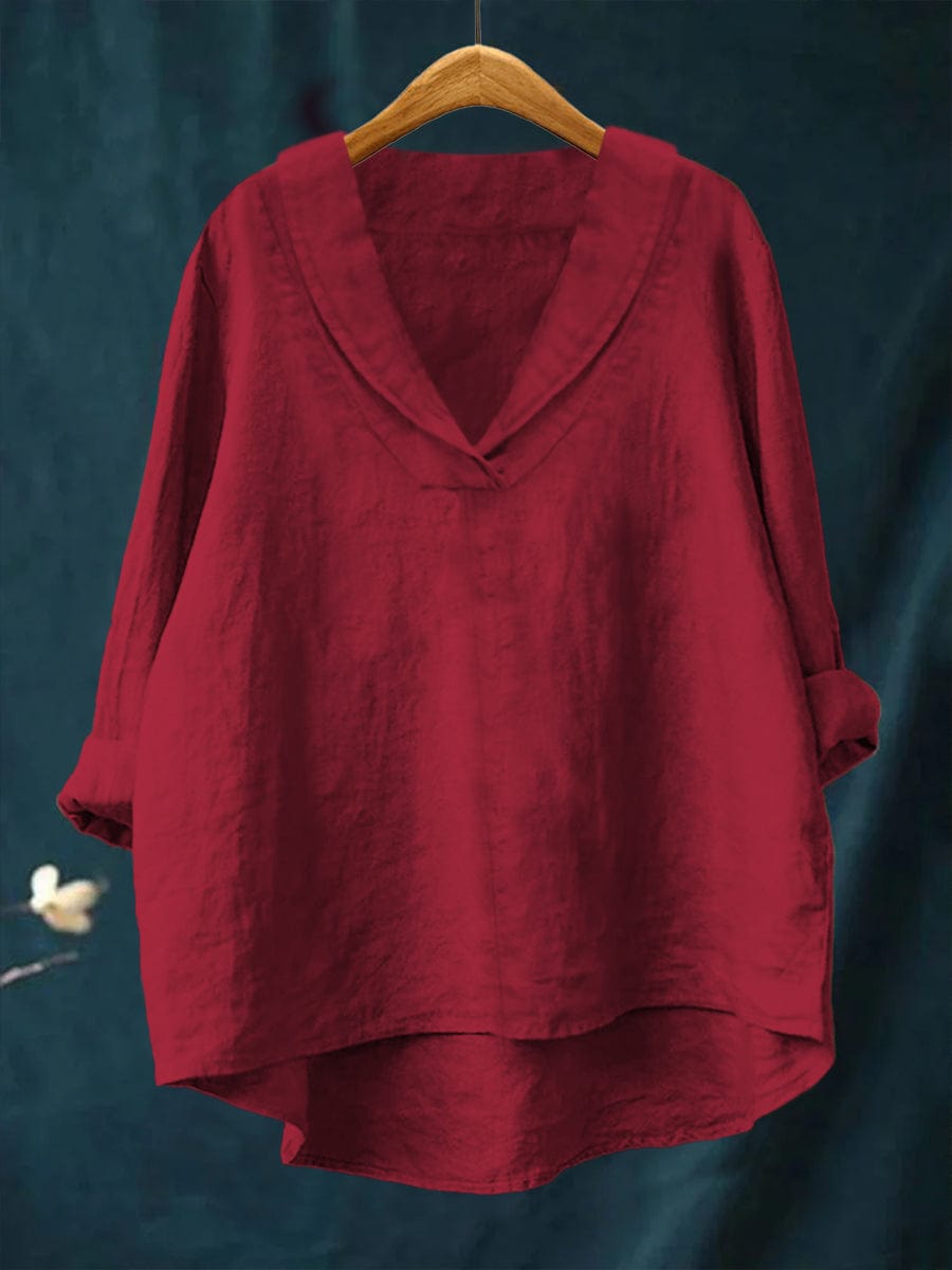 Samantha Linen Blouse