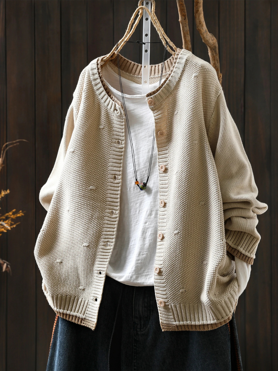 Isolde | Textured Cardigan