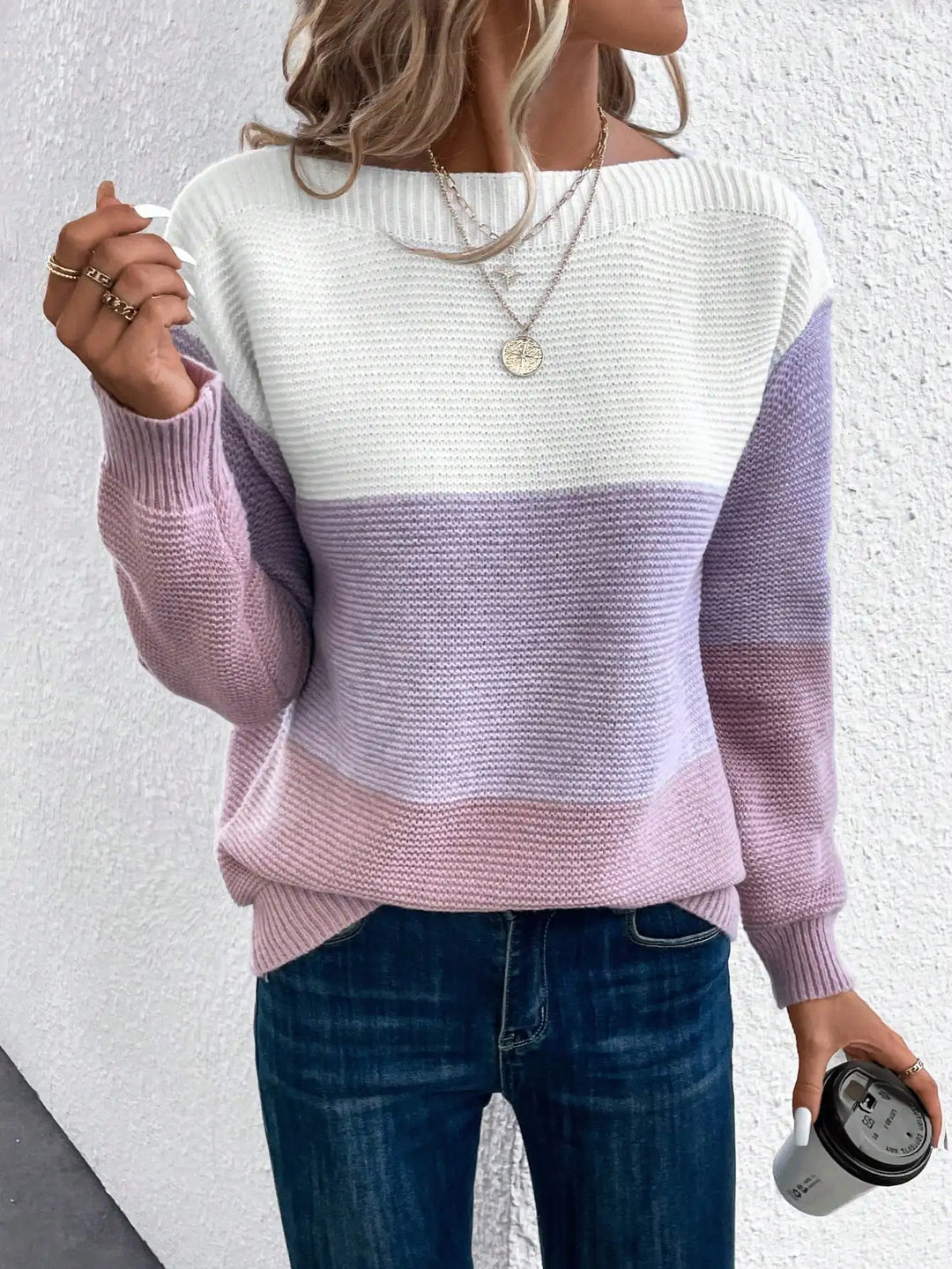 Mia | Fashionable Ombre Sweater